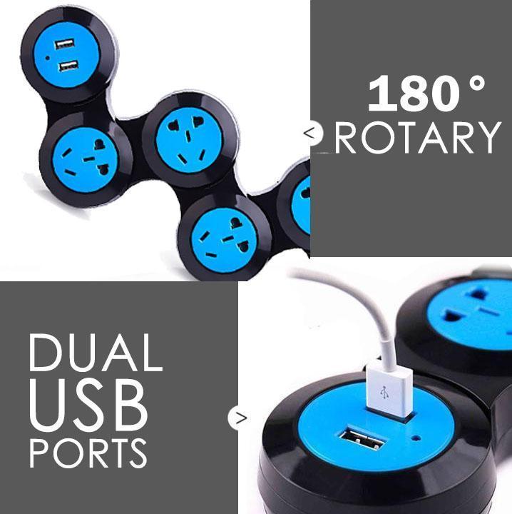 Ultra Flexible Power Socket Strip