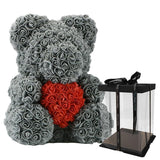 VALENTINE'S ROSE BEAR-The Luxury Rose Teddy Bear