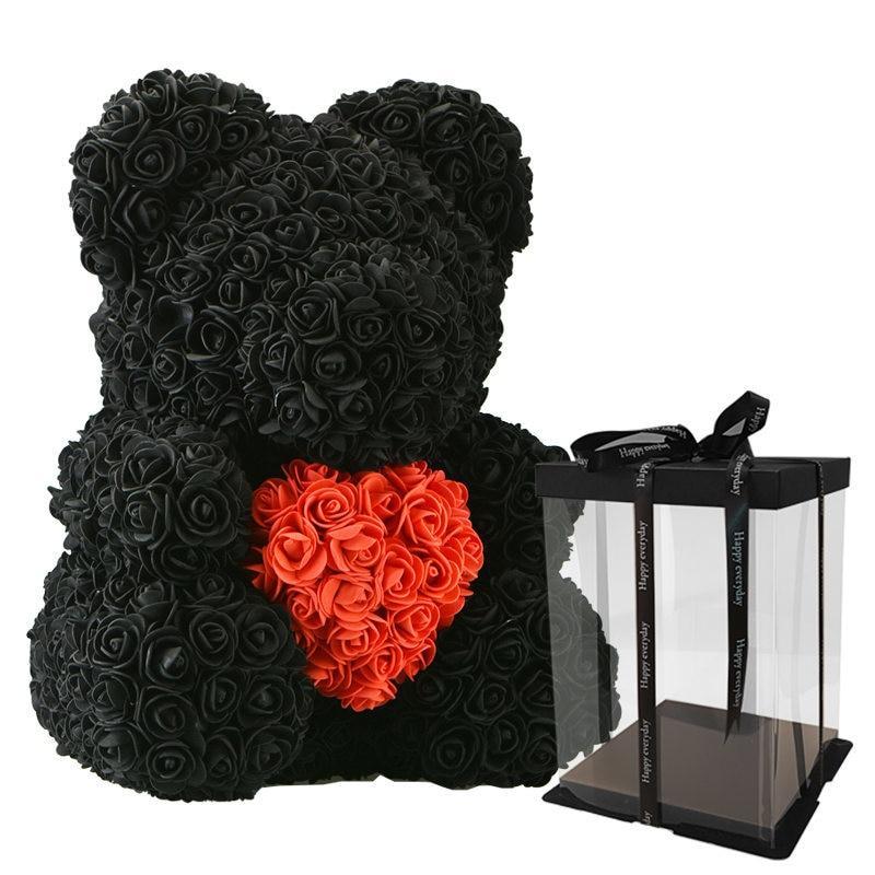 VALENTINE'S ROSE BEAR-The Luxury Rose Teddy Bear