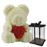 VALENTINE'S ROSE BEAR-The Luxury Rose Teddy Bear