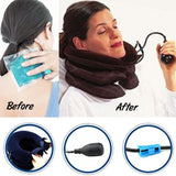 Inflatable Massage Neck/Cervical Traction Pillow