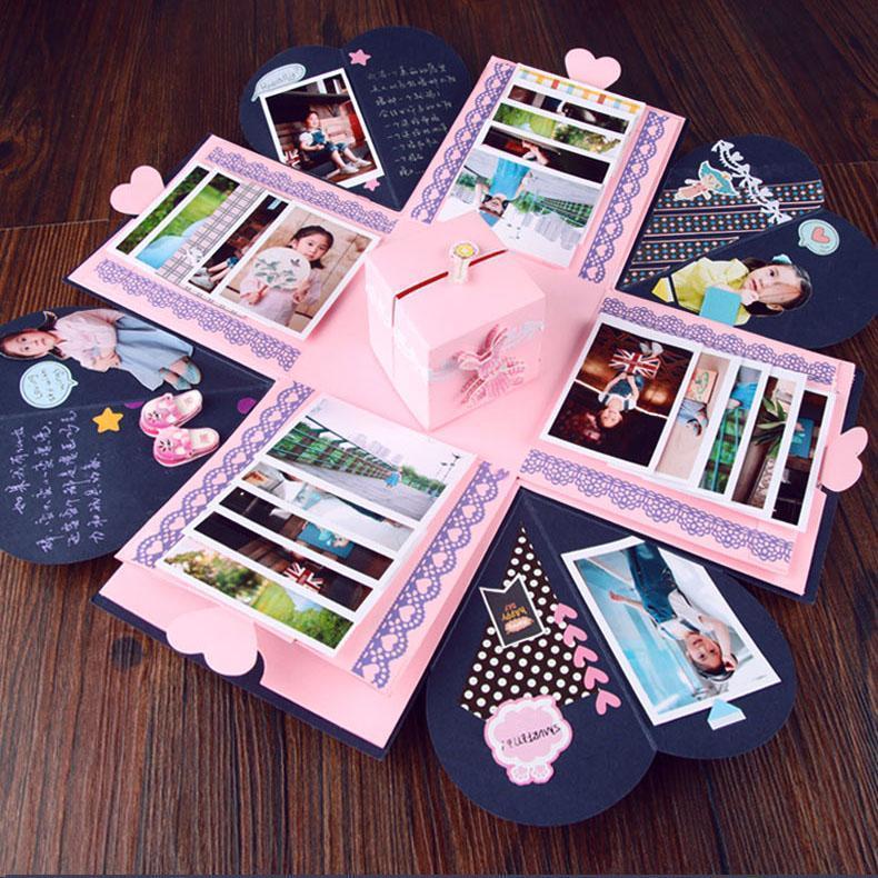 DIY EXPLOSION GIFT BOX