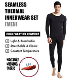 Mens Seamless Thermal Inner Wear Set