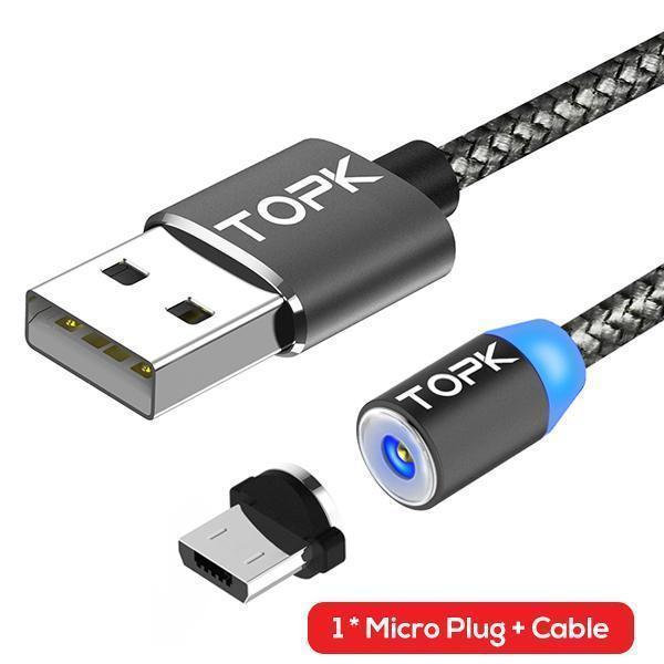Firmly Magnetic USB Cable Plug
