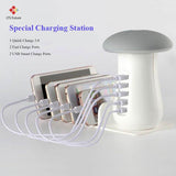 Multi-Port Fast Charging Dock & Lamp (5 PORTS)