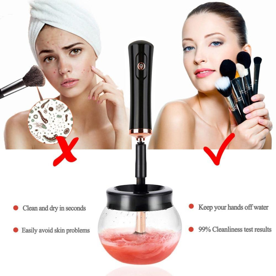 ELECTRIC MAKEUP BRUSH CLEANER