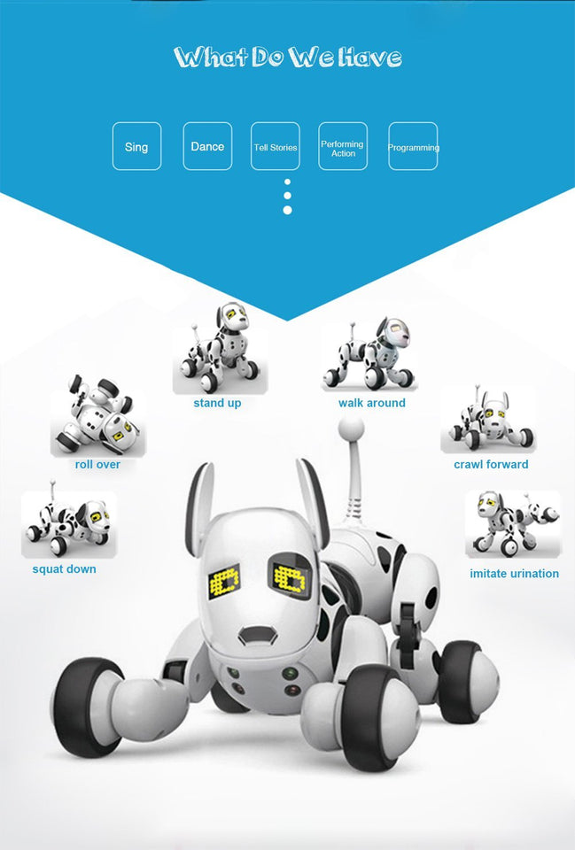 Remote Control Robot Dog Smart Interactive Puppy Toy