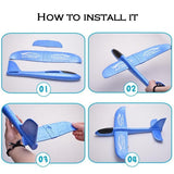 Hand Throw Airplane Flying Glider Planes EPP Foam Plane Christmas Toy