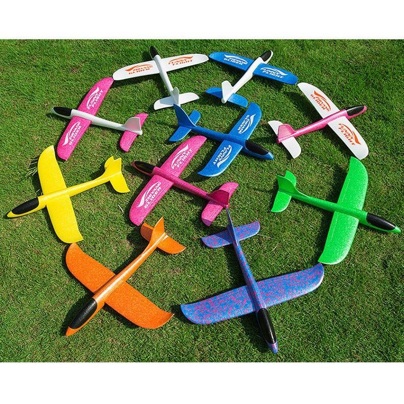 Hand Throw Airplane Flying Glider Planes EPP Foam Plane Christmas Toy