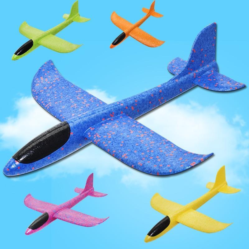 Hand Throw Airplane Flying Glider Planes EPP Foam Plane Christmas Toy