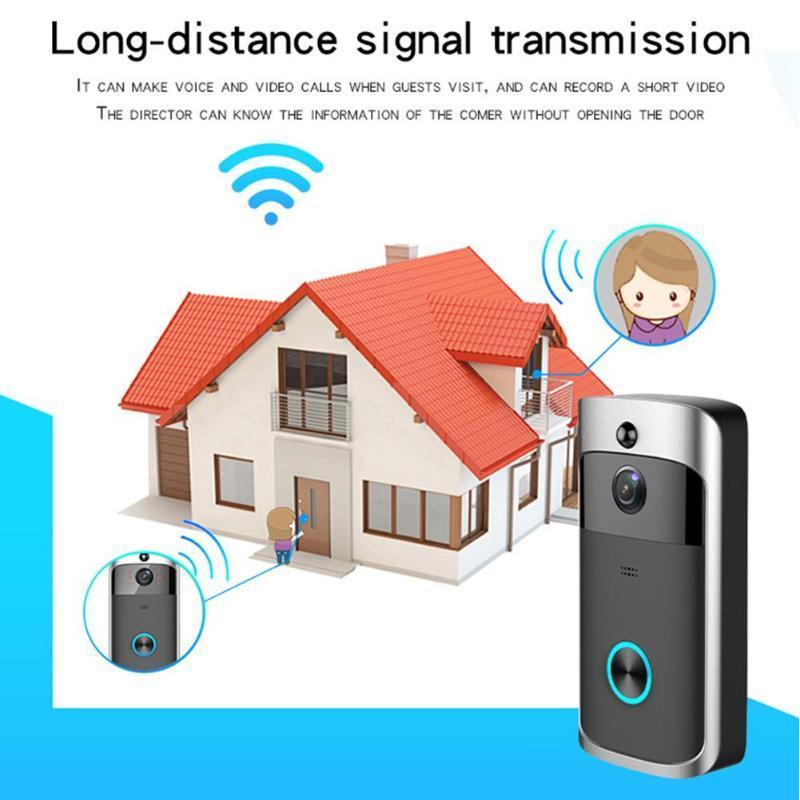 Smart Wireless WiFi Visual Doorbell 720P Video Security Camera