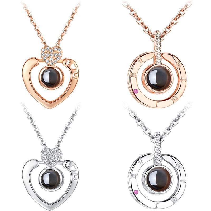 100 Languages I Love You Necklace