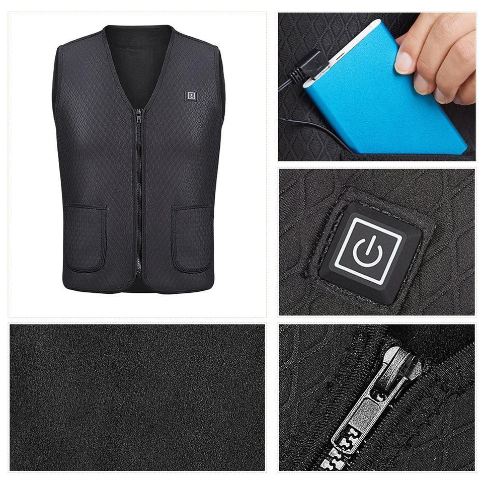 USB Heated Outdoor Electric Vest