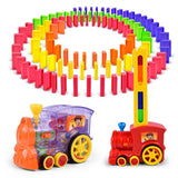 Domino Rally Train Toy Set (63PCS)