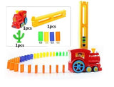 Domino Rally Train Toy Set (63PCS)