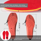 Rechargeable Electric Heated Insoles with Remote Control