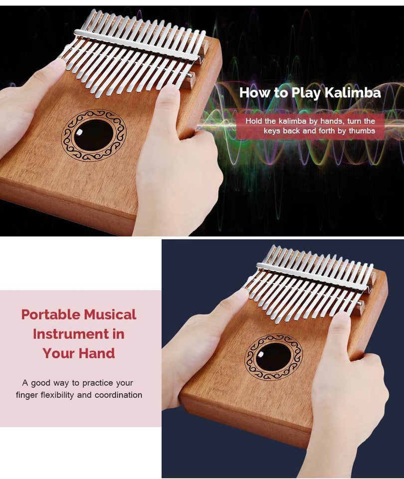 17 Keys Kalimba Thumb Piano