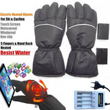 USB Heated Outdoor Waterproof Gloves