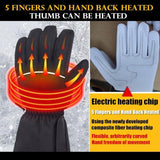 USB Heated Outdoor Waterproof Gloves