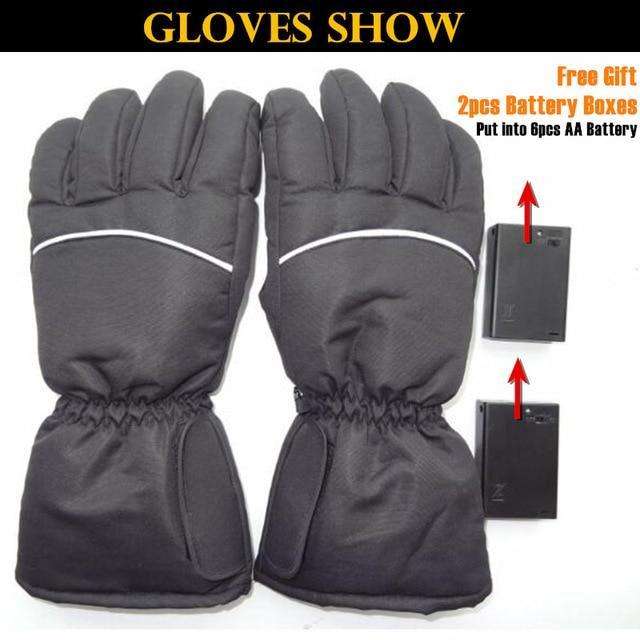 USB Heated Outdoor Waterproof Gloves