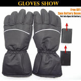 USB Heated Outdoor Waterproof Gloves