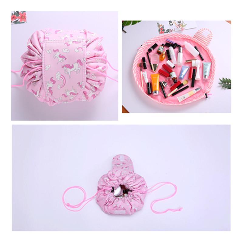 High Quality Lazy Drawstring Cosmetic Bag