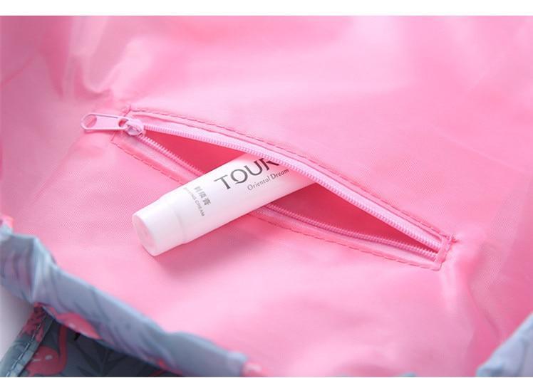 High Quality Lazy Drawstring Cosmetic Bag