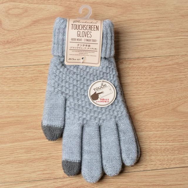 Knit Magic Touch Screen Gloves