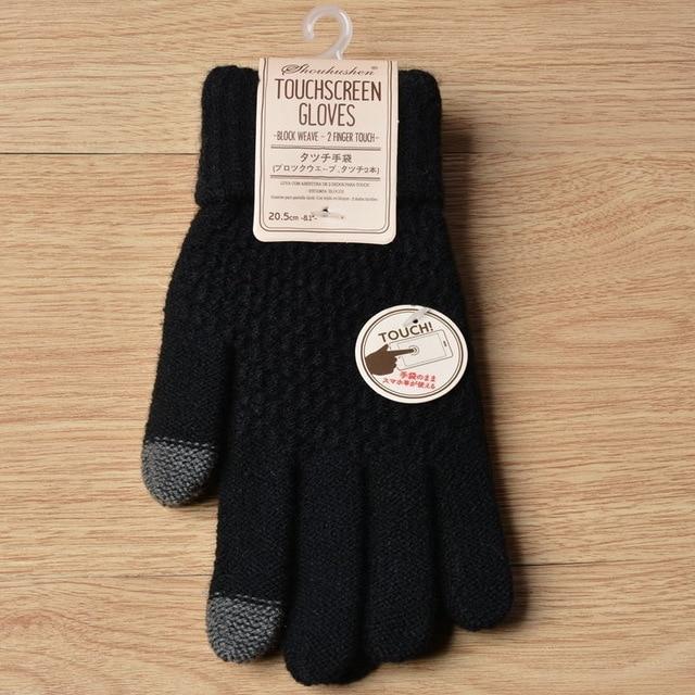Knit Magic Touch Screen Gloves