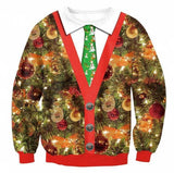 Plus Size 3D Printted Merry Christmas Unisex Ugly Sweatshirts