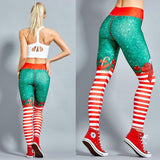 Christmas Printing High Waist Legging