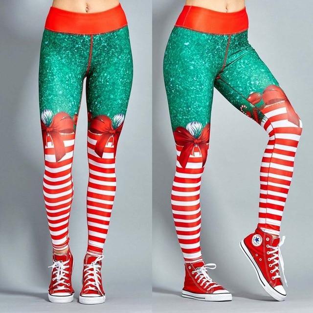 Christmas Printing High Waist Legging