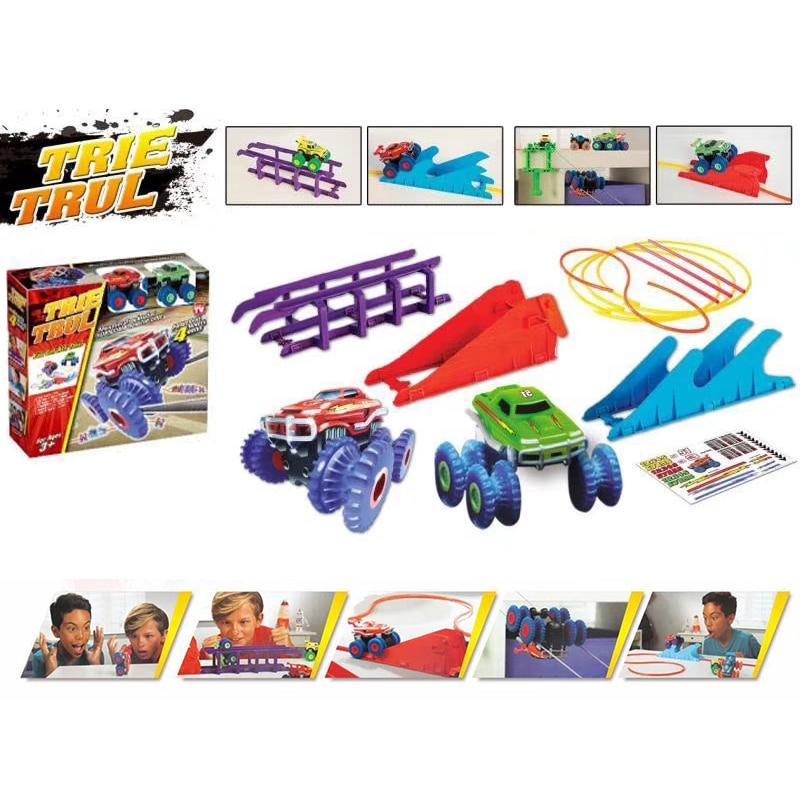 Trix Truxs Monster Truck Set As Seen On TV