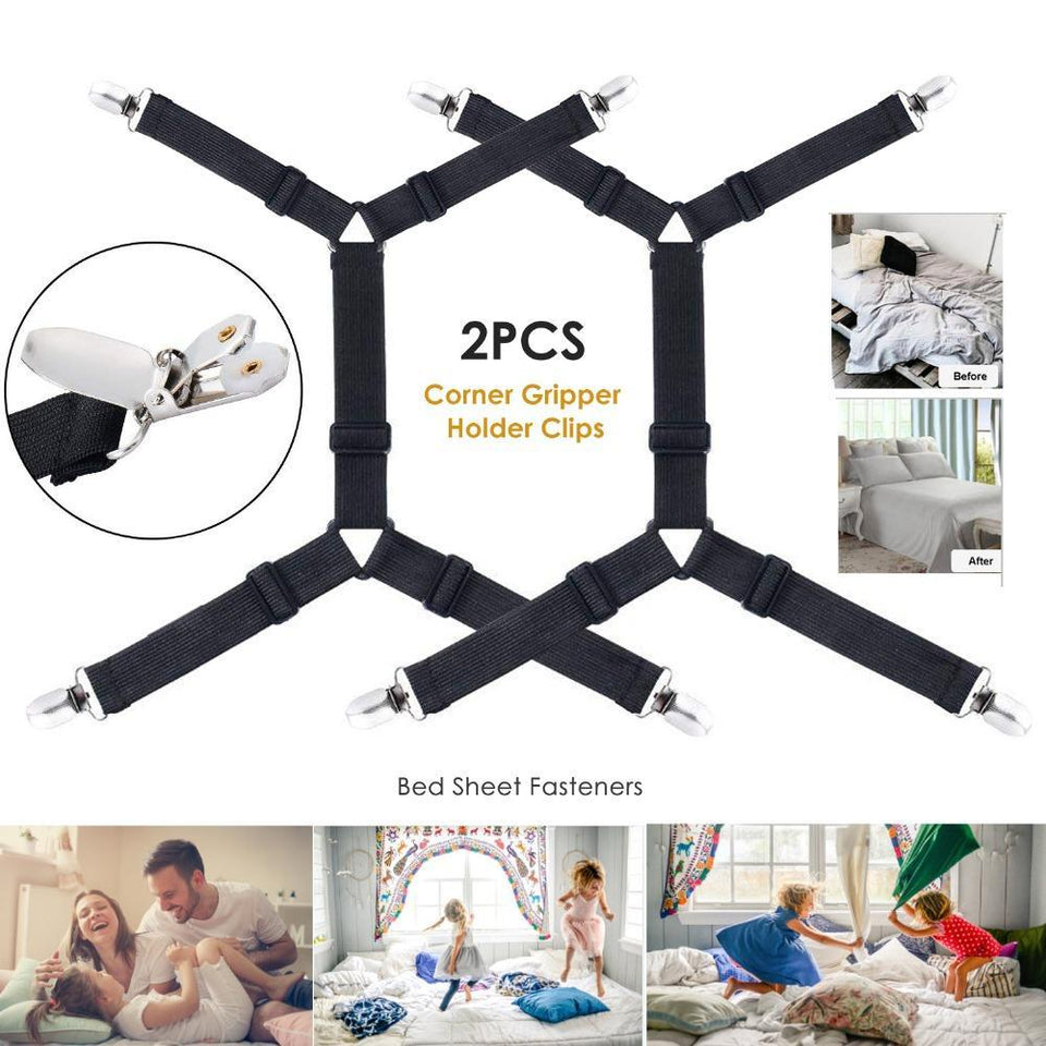 Bed Sheet Fasteners - 2PCS