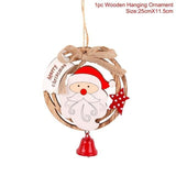 Wooden Christmas Decor Ornaments