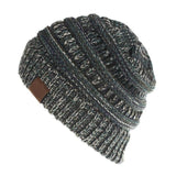Soft Knit Ponytail Beanie