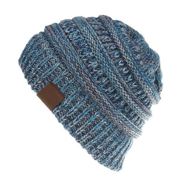 Soft Knit Ponytail Beanie