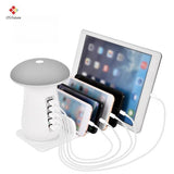 Multi-Port Fast Charging Dock & Lamp (5 PORTS)