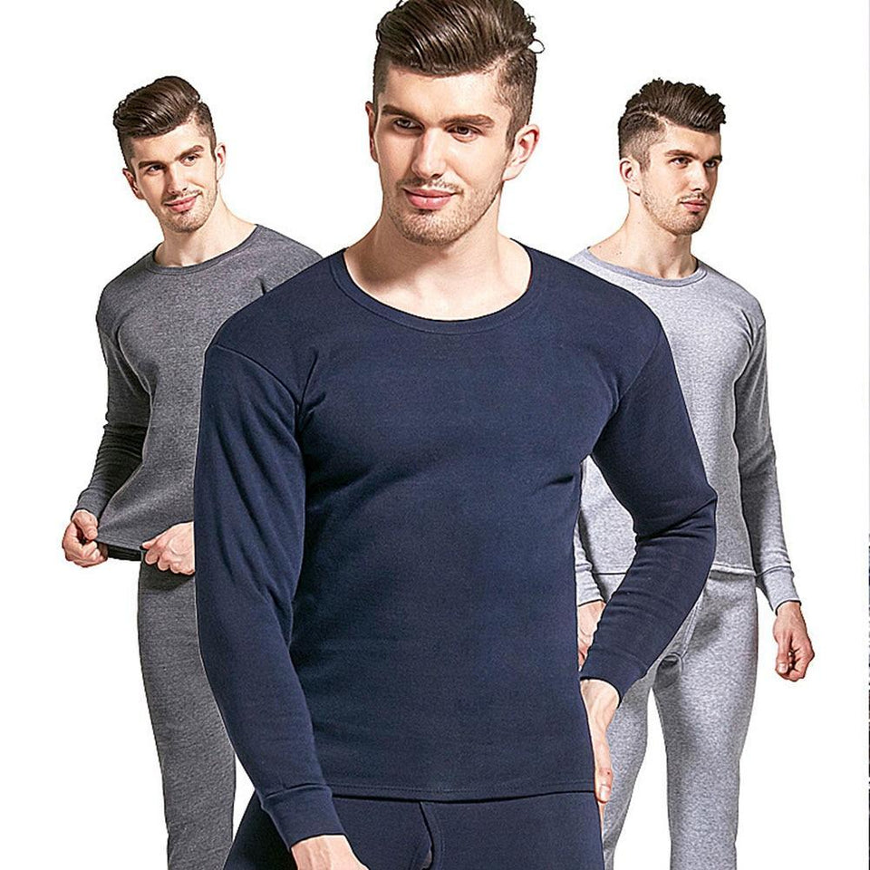 Mens Seamless Thermal Inner Wear Set