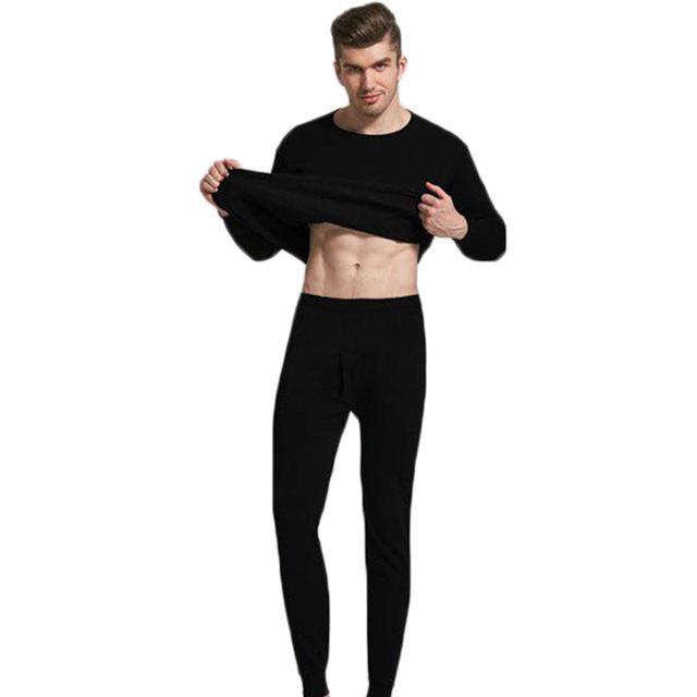 Mens Seamless Thermal Inner Wear Set