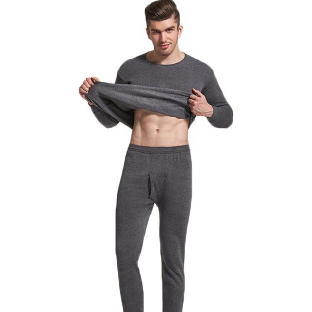 Mens Seamless Thermal Inner Wear Set