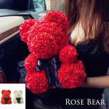 VALENTINE'S ROSE BEAR-The Luxury Rose Teddy Bear