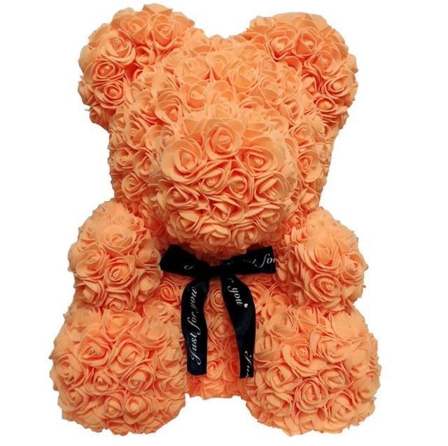 VALENTINE'S ROSE BEAR-The Luxury Rose Teddy Bear
