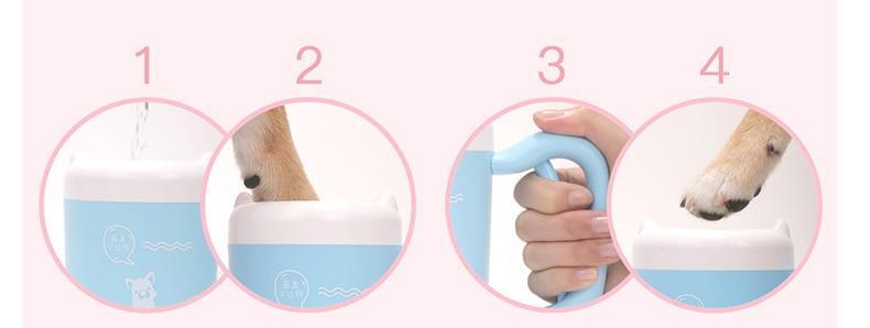 Electric Pet Foot Washer Cup