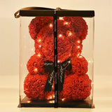 VALENTINE'S ROSE BEAR-The Luxury Rose Teddy Bear