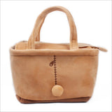 Rilakkuma Face Tote Bags for girls with Cute Puppy Toy