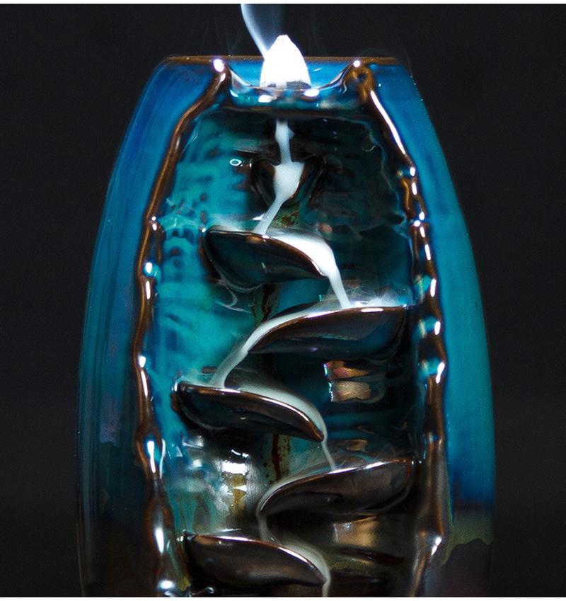 Waterfall Handicraft Incense Holder