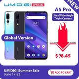 Global Version UMIDIGI A5 PRO Android 9.0